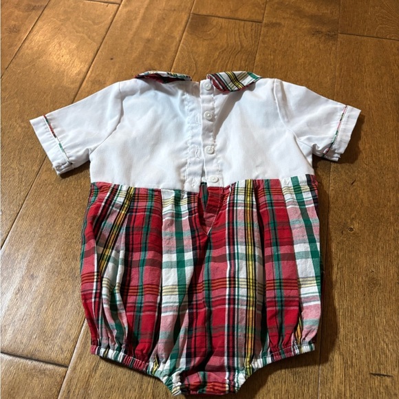 Sugar dumpling boys size 24 months Christmas initial M - Picture 3 of 5
